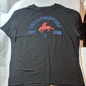 Yellowstone Black Graphic Tee